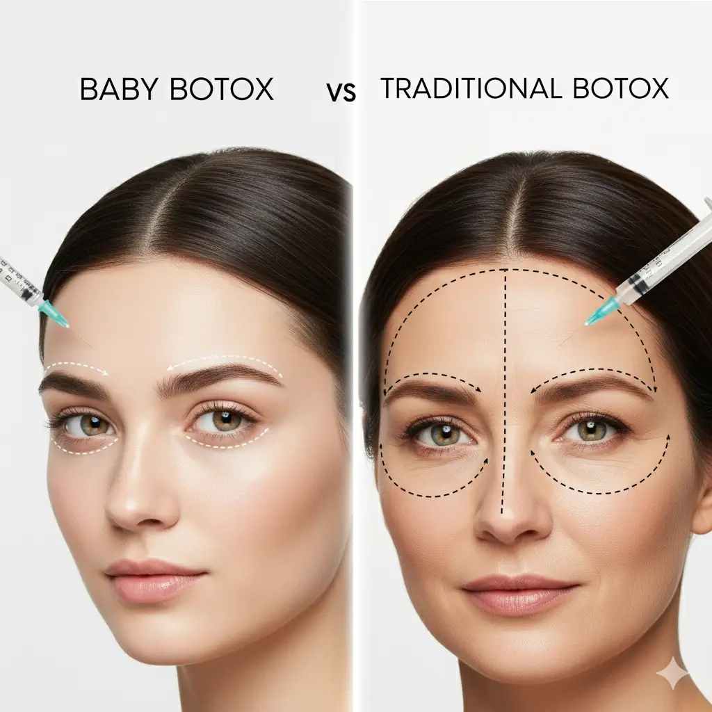Baby Botox vs Traditional Botox