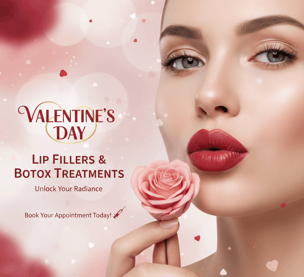 Valentine’s Day Lip Fillers and botox