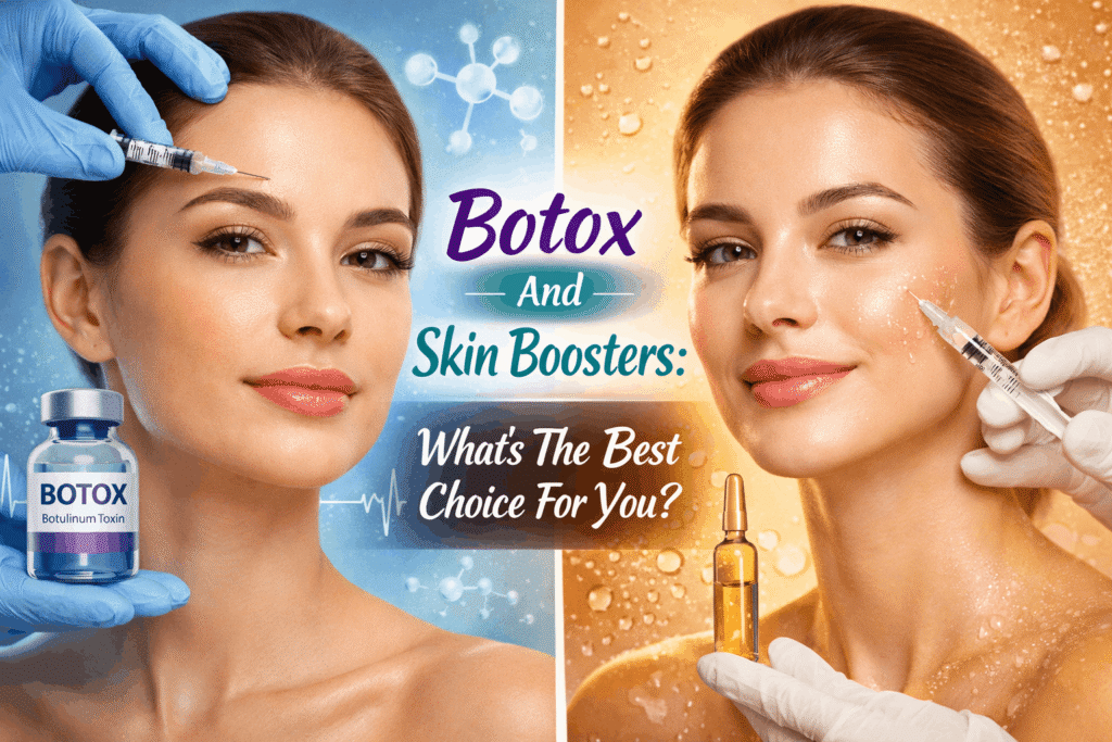 Botox and skin boosters