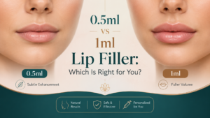 0.5ml vs 1ml Lip Filler: Which Amount Should You Choose?
