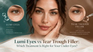 Lumi Eyes vs Tear Trough Filler: Which Treatment Is Right for Your Under-Eyes?